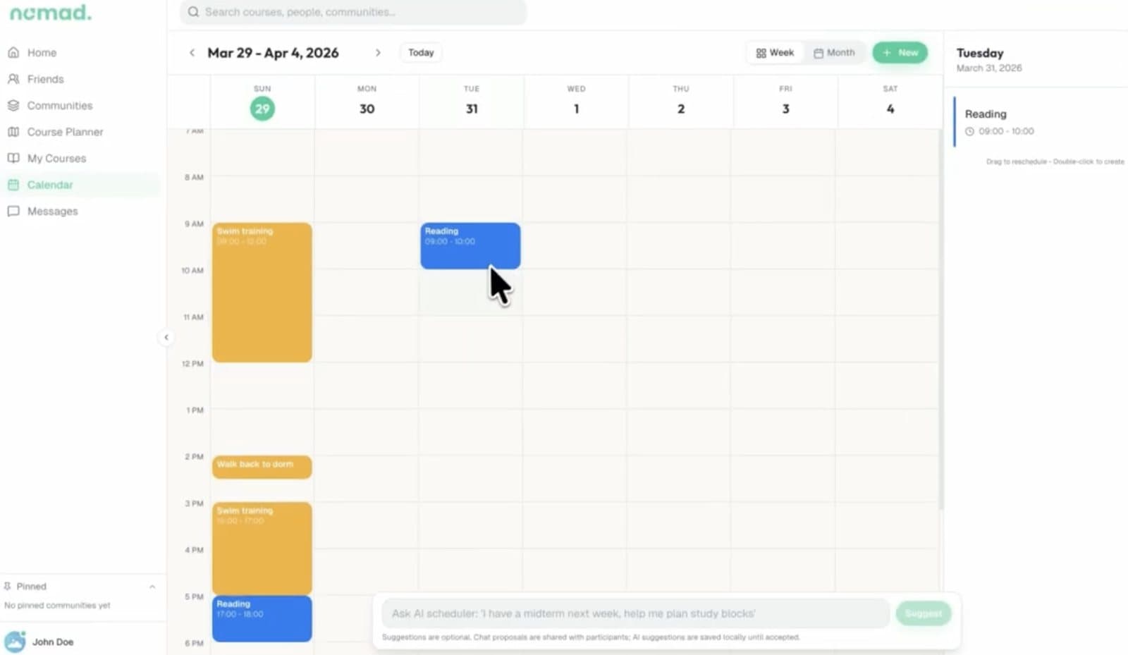 the week