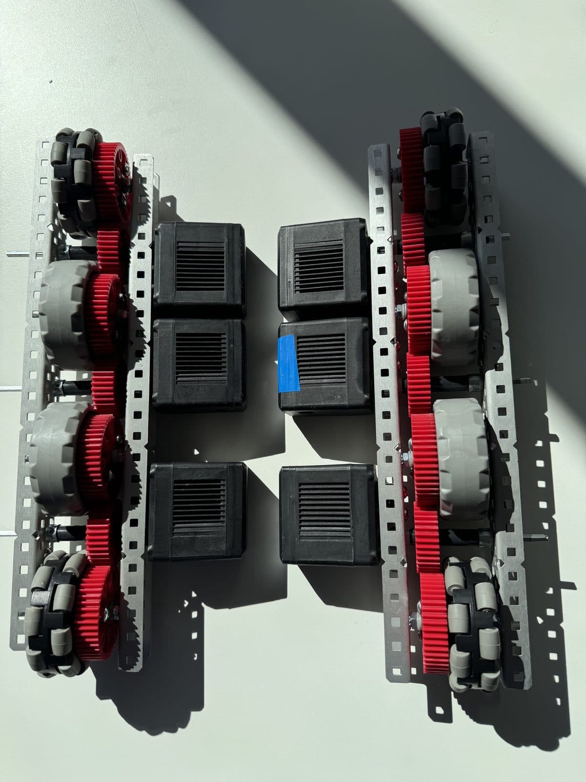 Two drivetrain modules side by side
